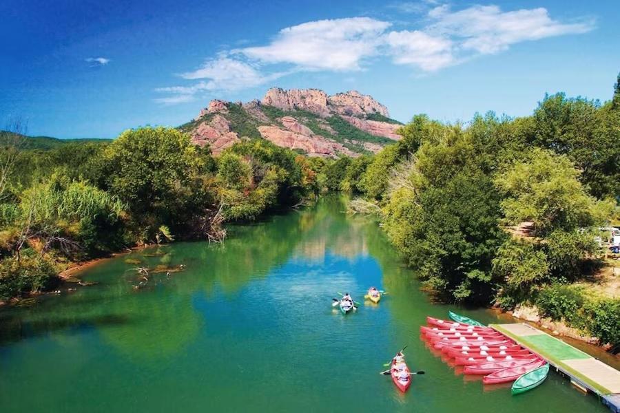 Mobile Home 6-Pers Camping Lei Suves-Cotes D'Azur-Including Airco Roquebrune-sur-Argens Exterior photo